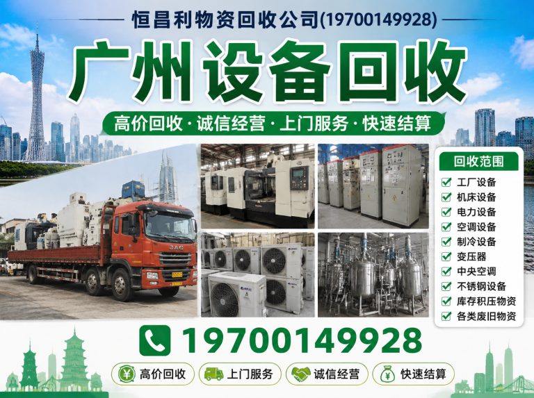 番禺区恒昌利物资回收公司展示图