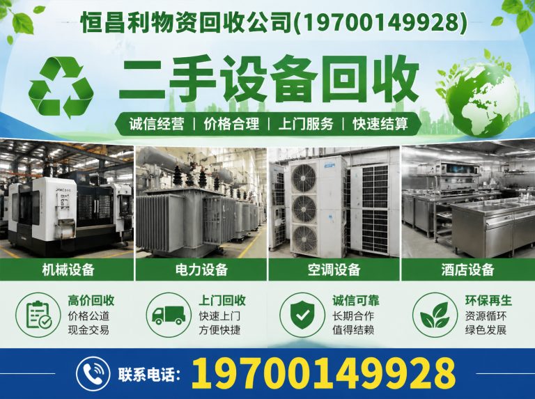 番禺区二手设备回收展示图